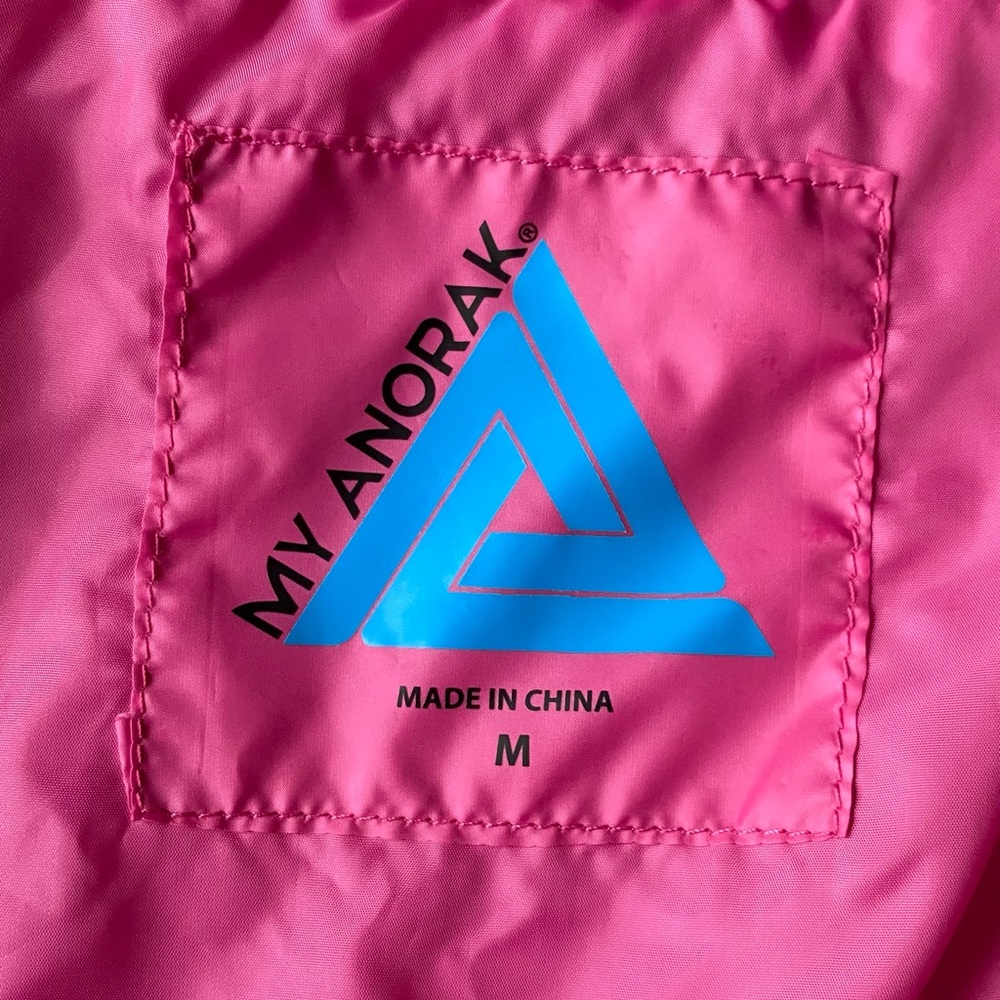 ANORAK Pink Puffer Quilted Vest sz Medium - Picture 8 of 14